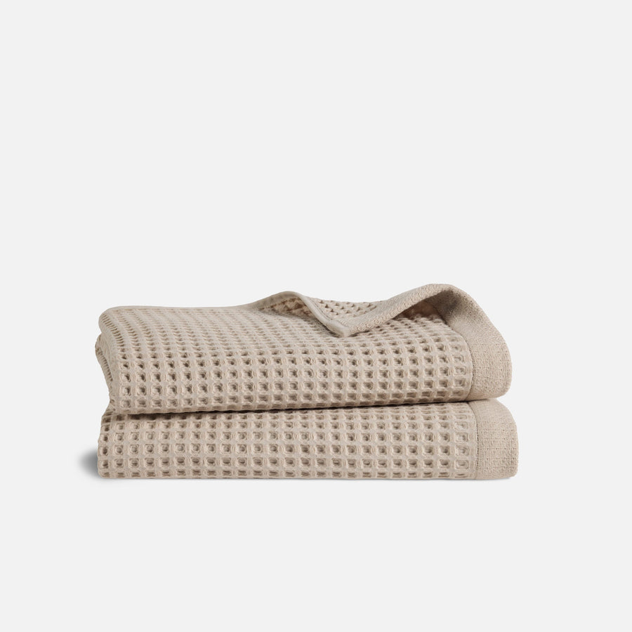 Dreamweave Waffle Bath Towels Set of 2 E3