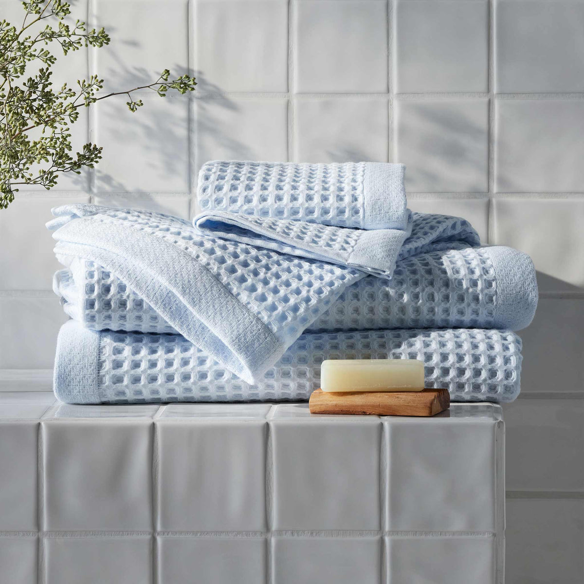 Dreamweave Waffle Bath Towels Set of 2