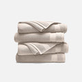 Super-Plush Set of 4 Bath Towel Bundle - Stone