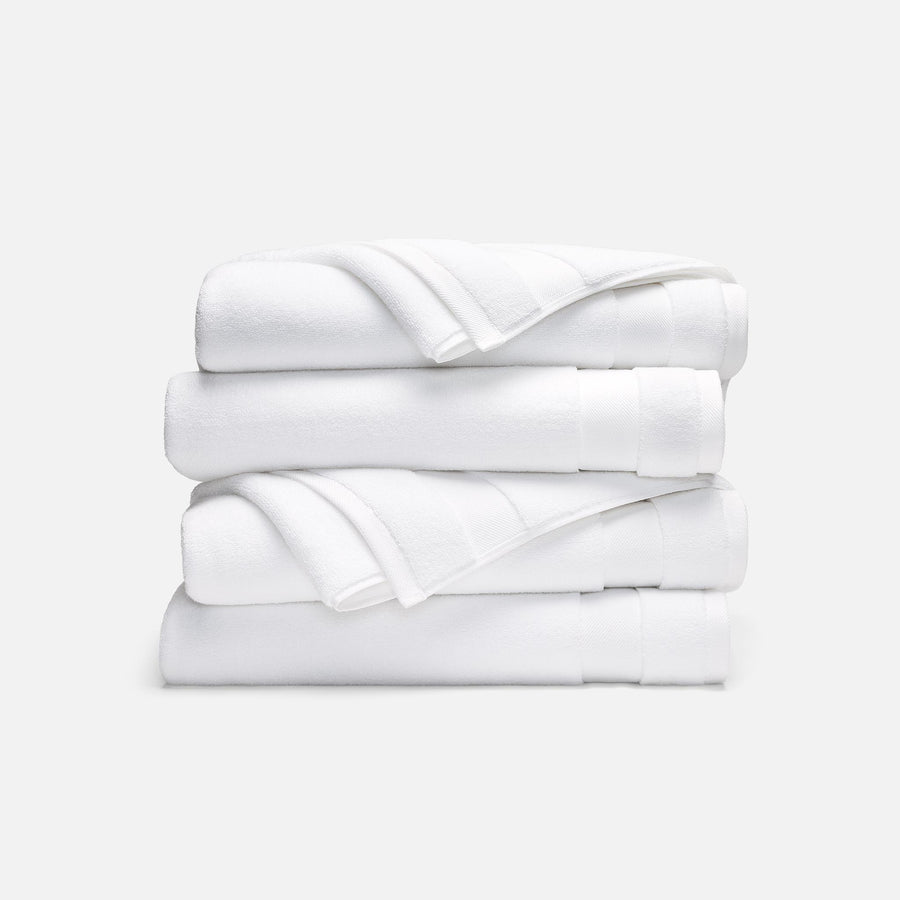 Super-Plush Set of 4 Bath Towel Bundle Q8